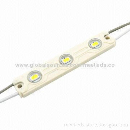 SMD5730 Plastic Injection LED Module with 3 LEDs